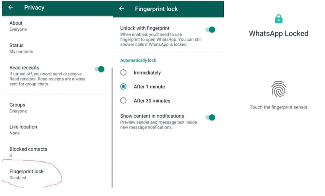 activate-whatsapp-fingerprint-lock