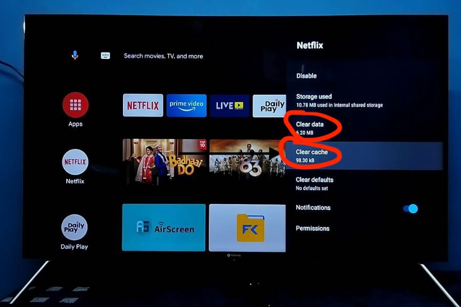 clear-cache-netflix-tv