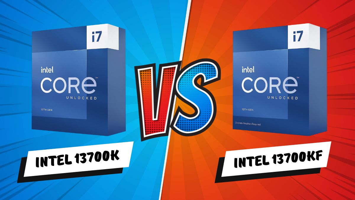 Intel 13700K-VS-Intel 13700KF